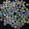 100 Pcs - Super Quality Of Ethiopian Opal -Every Single Beads Have Flashy Fire Highest Quality Smooth Polished Rondell Beads Size - 4 - 5 mm